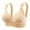 Women's Bras Beige, variant on Womens Full Coverage Bras, Padded Push Up Bras for Women Seamless Underwire T-Shirt Bra Full Support Everyday Bras with Wide Strap M-4XL