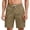 Brown, variant on Cargo Shorts for Men Elastic Waist Drawstring Casual Work Shorts Summer Hiking Outdoor Shorts with 4 Pockets