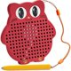 thumbnail image 1 of Magnetic drawing board for children and toddlers with beads and magnetic pen - Travel toy, red, 1 of 5