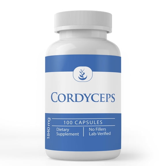 Pure Original Ingredients Cordyceps, 100 Capsules Always Pure, No Additives Or Fillers, Lab Verified