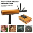 thumbnail image 3 of Metal Detector, Gold Detector Battery Powered Aluminum Efficient  For Copper, 3 of 8