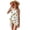 Daisy Bee, variant on Jiueut Green Leaf Print Girls Bathing Suit for Summer Party One Piece Swimsuits with Mesh Cover Up Pool Cut Out Beach Outfits