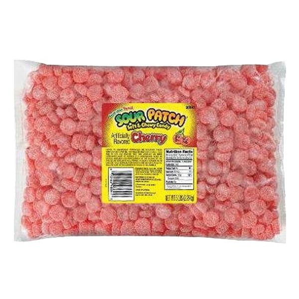 Sour Patch Cherry Soft & Chewy Candy 5 pounds Bags - Single Pack ...