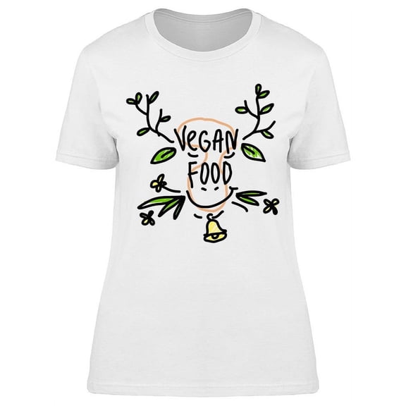 Vegan Food Branches  T-Shirt Women -Image by Shutterstock, Female Small