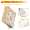thumbnail image 5 of Yayeee Napkin Holder for Table Kitchen Paper Tissue Organization, Gray Seashell, 5 of 8