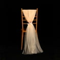 thumbnail image 2 of (wine red, total length: 2m, width: 1.5m) wedding chair back gauze decoration, 2 of 13