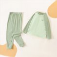 thumbnail image 4 of HFHAPW Boys Girls Pajamas Sleepwear Toddler Kids 2 Piece Long Sleeve Pjs Top and Pants Set, 4 of 6