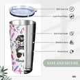thumbnail image 4 of CYYFXKA Nurse Tumbler with Lid and Straw, Appreciation Gifts for Nurses, 20 oz Stainless Steel Vacuum Insulated Coffee Mug Double Wall Travel Tumbler Cup for Hot and Cold Drinks, 4 of 7