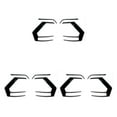 thumbnail image 4 of Wweixi Easy Installation Splitter Canard For Enhanced Appearance And Reliable Performance Waterproof Plastic Lamp Light Trim 3Set, 4 of 6