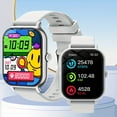 thumbnail image 6 of Unisex Smartwatch - Large Display, Compatible with Android & iPhone, Built-in Microphone, Multiple Sports Modes, Easy to Use, Ideal for Outdoor Activities & Holiday Gifts for Men/Women, 6 of 13