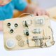 thumbnail image 5 of Tablero Ocupado Montessori Para Pequeños Tablero Sensorial Educativo Juguete Color Madera Sunnimix Tablero ocupado Montessori, 5 of 6