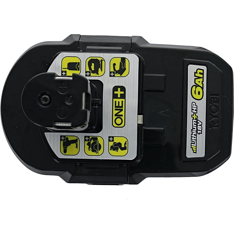 Ryobi P193 6.0 Amp Hour 18V Lithium Ion Battery w Onboard Fuel Gauge Walmart