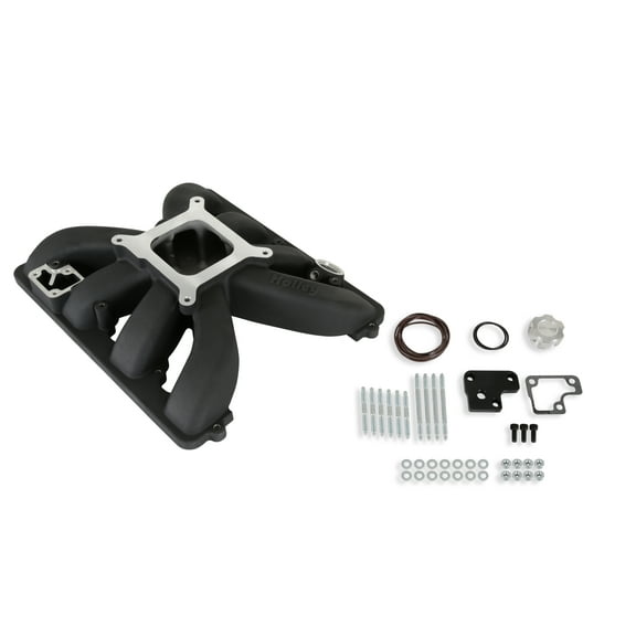 Holley 300-931BK Single Plane Intake Manifold - Black