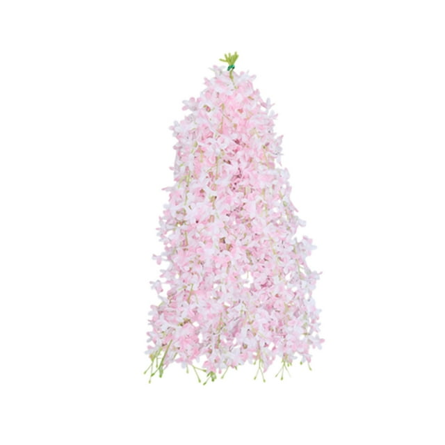 Home Decor Artificial Flowers Lilac Flower Ceiling Flower Vines Strings Wedding Decorative Flowers Suitable For Wedding Home Office Arch Decoration Decoration