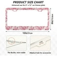 thumbnail image 2 of GZHJMY 2pcs Pink Flamingos License Plate Frame for Car Decorative Accessories Rustproof License Plate Cover with Screws for US Vehicles 12x6 Inch（440）, 2 of 7