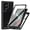 Black, variant on Case for Galaxy S22 Ultra,Slim Full-Body Rugged Stylish Protective Clear Back Hybrid 3-in-1 Case with Built-in Screen Protector Phone Case for Samsung Galaxy S22 Ultra 5G,6.8 inch 2022 (Rose)