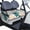 Flowers-157, variant on Elegant Floral Golf Cart Seat Cover 51"x31" Front Bench Cover for Most Golf Carts Microfiber Towel Style 51 Inch by 31 Inch