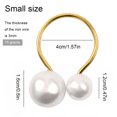 thumbnail image 3 of Pearl Samkkin Ring Table Place Metal Tillón Fiesta Navideña (a), 3 of 9