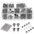 thumbnail image 4 of Kit de Vis pour Guitare Électrique 255 Pcs 9 Types Boutons de Sangle pour Pont Tuner, 4 of 7