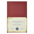 thumbnail image 6 of Best Paper Greetings Certificate Holders with Gold Foil Border, 12 Piece, Burgundy, 6 of 8