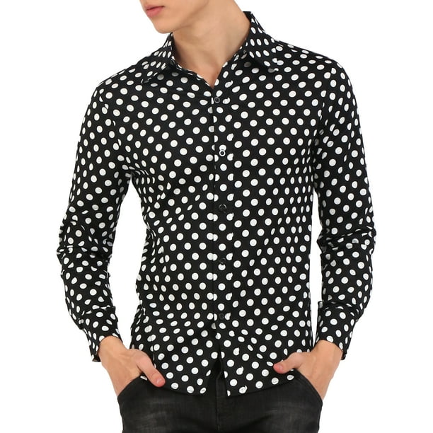h&m polka dot shirt mens