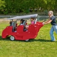 thumbnail image 4 of Foundations Gaggle Parade 6 Buggy Canopy Roof, Sun & Rain Protection with Steel Frame, Gray, 4 of 6