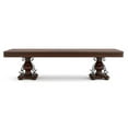thumbnail image 4 of Furniture of America Exa Traditional Wood 5-Piece Dining Table Set in Cherry, 4 of 16