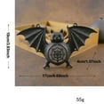 thumbnail image 3 of Prettyui Glow in The Dark Decorative Hanging Bats Hanging Ornament Props for Halloween Decoration, 3 of 7