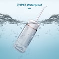 thumbnail image 6 of INSMART Cordless Water Flosser, Portable Water Pick for Teeth Cleaning, Telescopic Water Tank for Braces Care Travel and Home Use,(White), 6 of 8