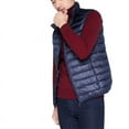 thumbnail image 4 of Handshe Men's Solid Color Basic Stand Collar Sleeveless Padded Jacket, 4 of 7