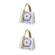 thumbnail image 2 of Injueey Bolsa de almuerzo impermeable de tela Oxford, fiambrera aislada, contenedor portátil para bebidas, bolso de mano para mujeres y Type2 NO2, 2 of 6