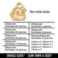 thumbnail image 2 of Kawaii Anglerfish Wood Mini Charms Shapes DIY Craft Jewelry - With Hole - Various Sizes (16pcs), 2 of 7
