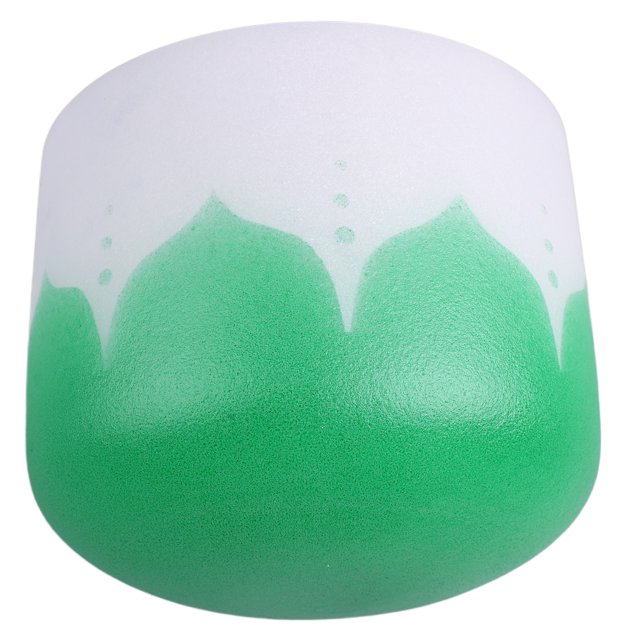 cuenco cantor de cristal Bling Bling instrumento de color mate