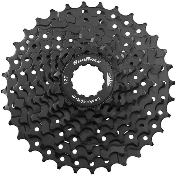 SunRace M400 Cassette - 8 Vitesses 12-32t ED Noir