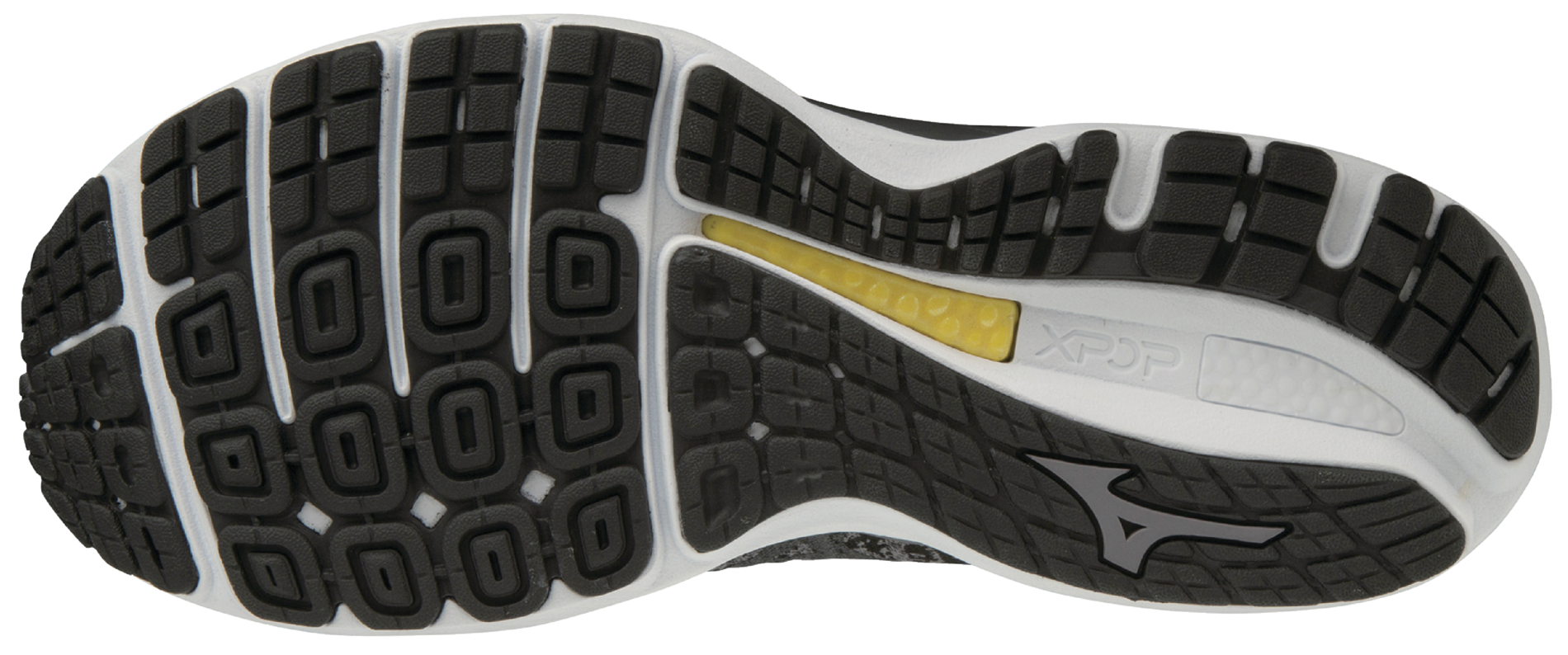 Mizuno Wave Sky Waveknit™ 3 2E (Wide) Men's Running Shoe, Size 12.5, Quiet Shade (9I9i) - image 3 of 7