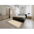 thumbnail image 4 of Ahgly Company Indoor Round Contemporary Brown Solid Area Rugs, 7' Round, 4 of 6