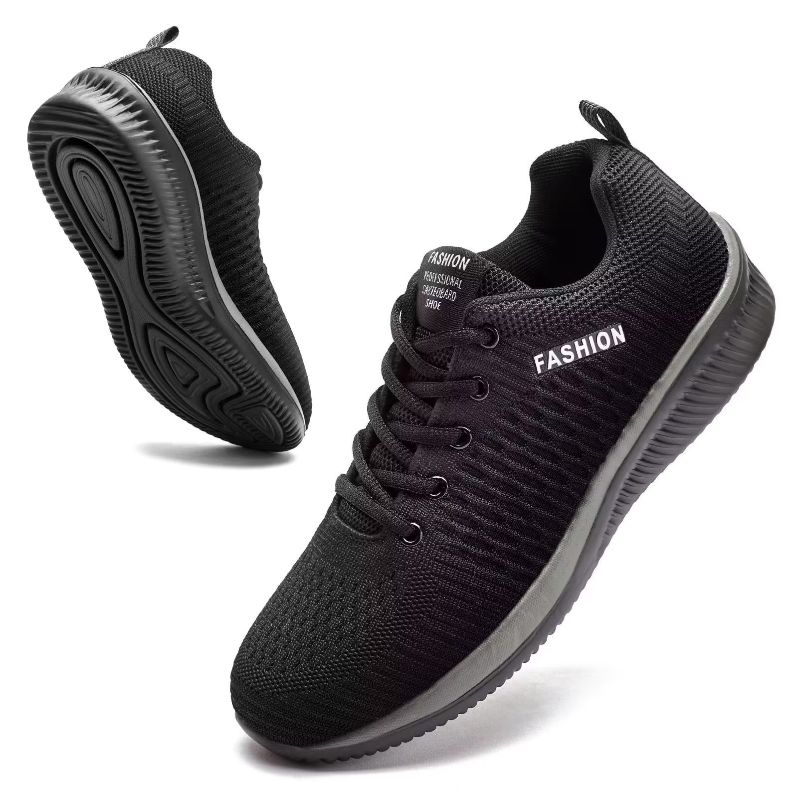 HOBIBEAR Mens Sneakers Outdoor Running Shoes Breathable Comfortable Walking Shoes(Size 8-13 Men)