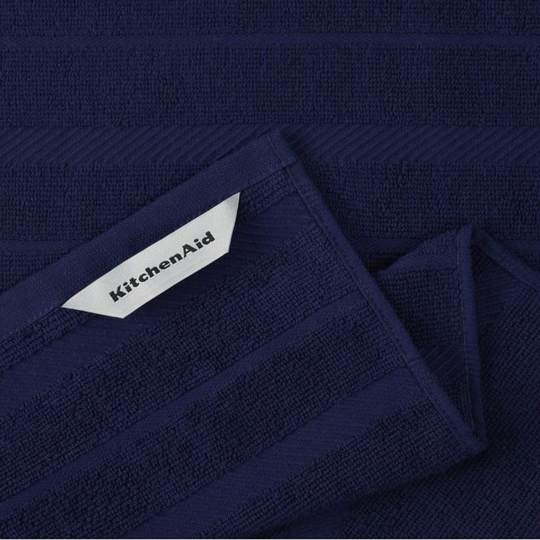 KitchenAid Blue Velvet Kitchen Textiles Set - 2 Towels, 1 Pot