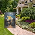 thumbnail image 5 of Cats Planet Spots Starry Sky Garden Flag Double Sided Outdoor Banners for Courtyard Outdoor Lawn Farmhouse Holiday Decorations, 5 of 5