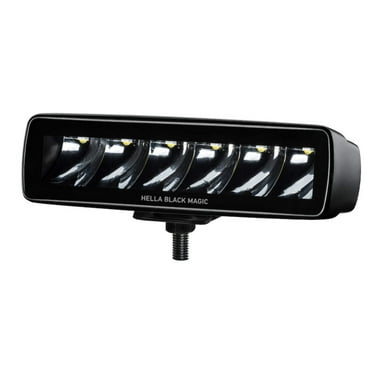 Hella Universal Black Magic 6 L.E.D. Mini Light Bar - Spot Beam