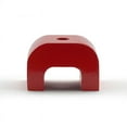 thumbnail image 2 of Master Magnetics 07270 2 oz. Red Horseshoe Magnet, 2 of 6