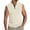 Khaki, variant on Dianli Summer Fitness Mens Muscle Tank Top Versatile Button Pocket Sleeveless Round Neck Thin Solid Color Leisure T-Shirt Breathable Lightweight Athletic Tank for Gym Casual Wear Summer Fitness