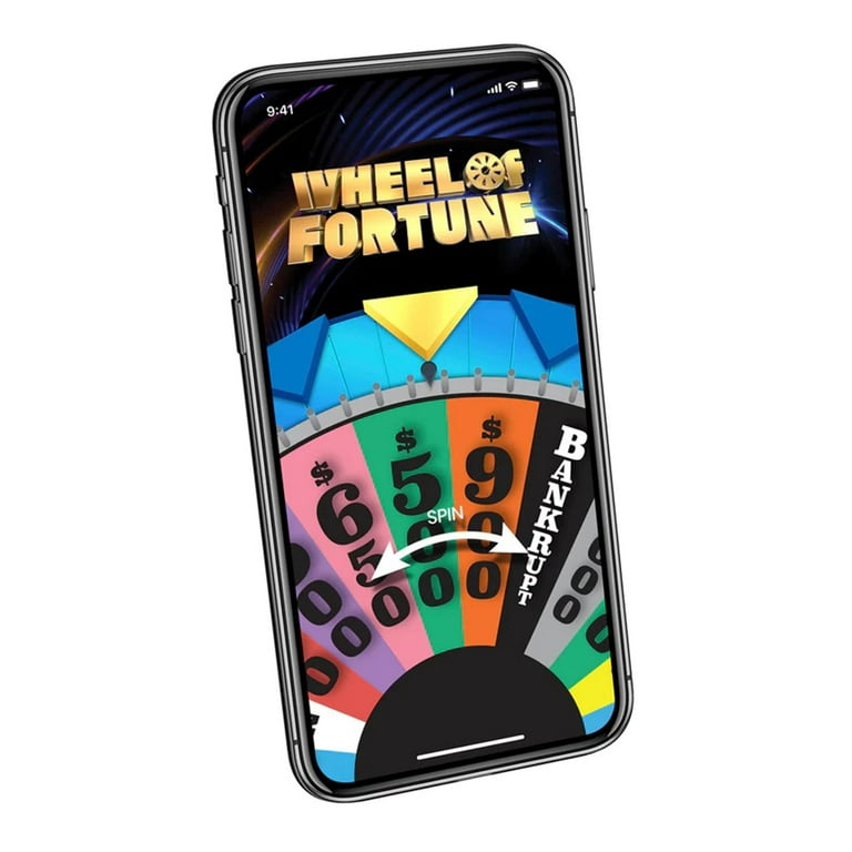 【最安値】Wheel of Fortune Wheel of Fortune Deluxe Game, 104-pieces, 2-4 Players, Ages 10