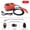 red, variant on Aoqianlan High temperature High pressure Steam Cleaner for Kitchen green US