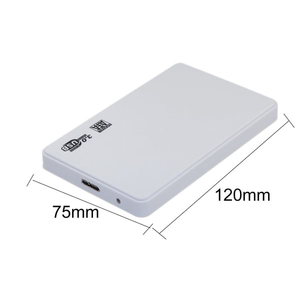 Caja De Disco Duro Móvil Caja de disco duro USB3.0 a SATA ultradelgada intercambiable en caliente para HDD SSD de 2,5 pulgadas