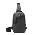 thumbnail image 5 of InsCrazy Sling Bag for Men Chest Bag New Casual Shoulder Crossbody Bag USB Charging Port Large Capacity Chest Bag for Travel Outdoor Sports, 5 of 8