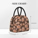 thumbnail image 2 of Fotbe Beautiful Fox Bolsa de Almuerzo con Estampado, Lonchera Aislada, Contenedor de Comida Reutilizable Tipo Cooler a Prueba de Fugas, 2 of 6