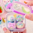 thumbnail image 4 of QJUHUNG Charming Lunch Box with Dessert Themed Erasers - Creative Stationery Set  TPR Material Lunch Box Accessories, 4 of 7