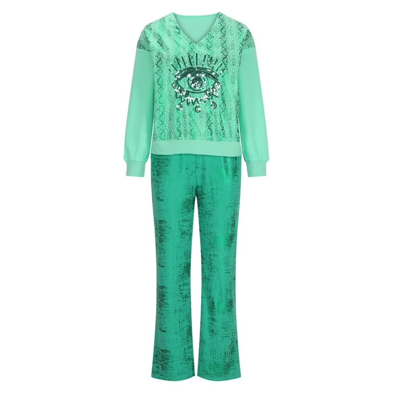 Sparkly sweatsuit hotsell