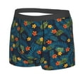 thumbnail image 2 of Wukai Hawaiian Style Print Men’s Underwear Breathable Boxer Briefs,&nbsp;Moisture Wicking & Breathable-, 2 of 7